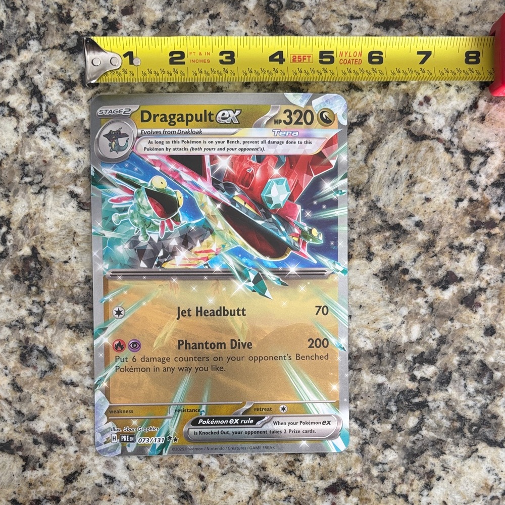 JUMBO Dragapult Pokémon Card